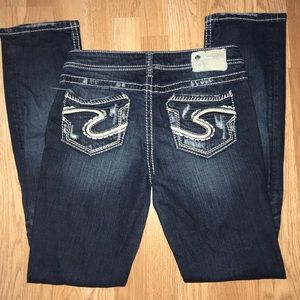 Silver jeans size 28